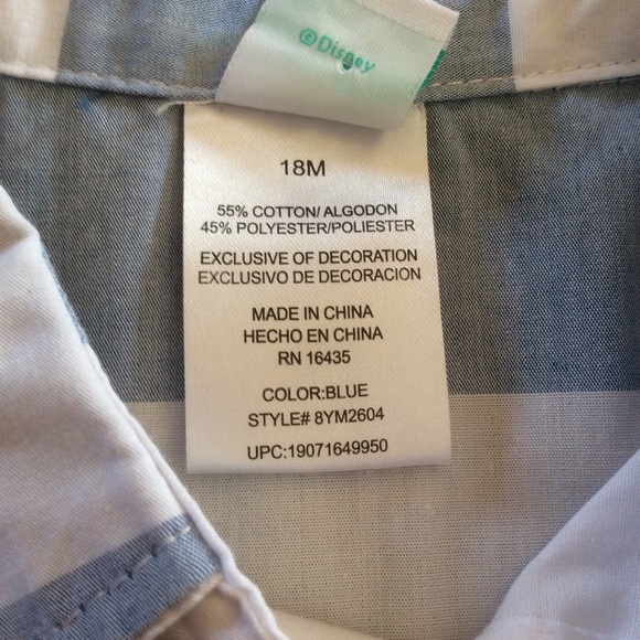 EUC Mickey Mouse Shirt, Sz 18M - Picture 8 of 8